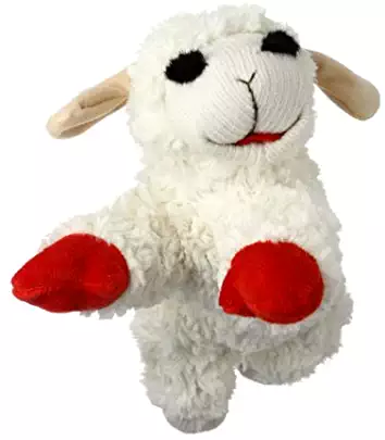 Multipet Plush Dog Toy, Lambchop 长毛绒宠物狗玩具