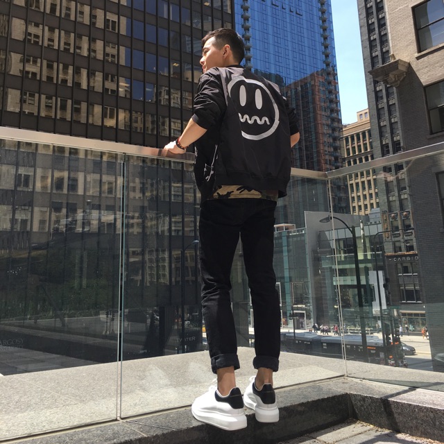 ssense 现有 alexander mcqueen 麦昆男士小白鞋年终大促  低至3折无