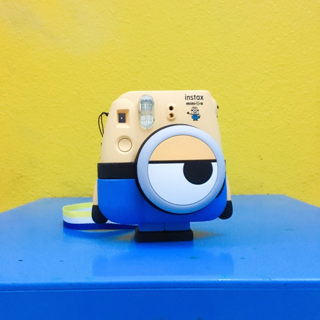 即将截止:fujifilm minion instax mini 8 超萌小黄人拍立得相机 史