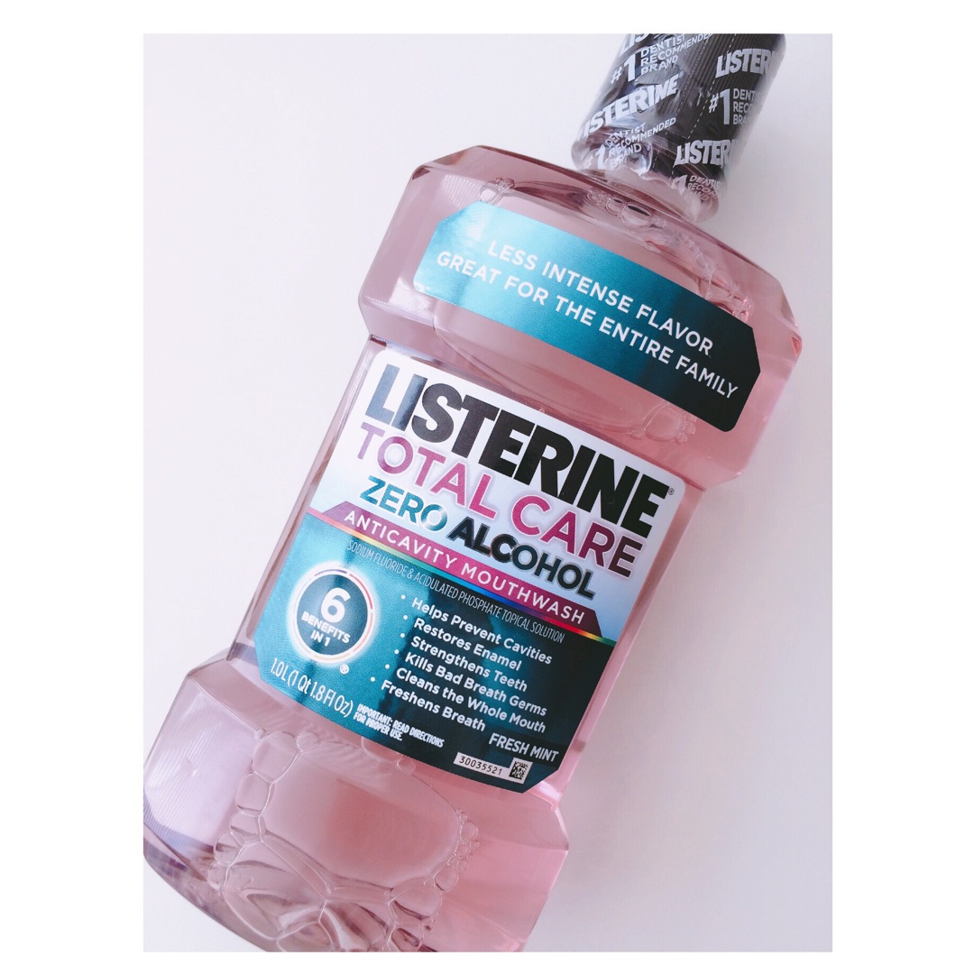 listerine 全效护理防蛀漱口水 薄荷味 1升 $4.