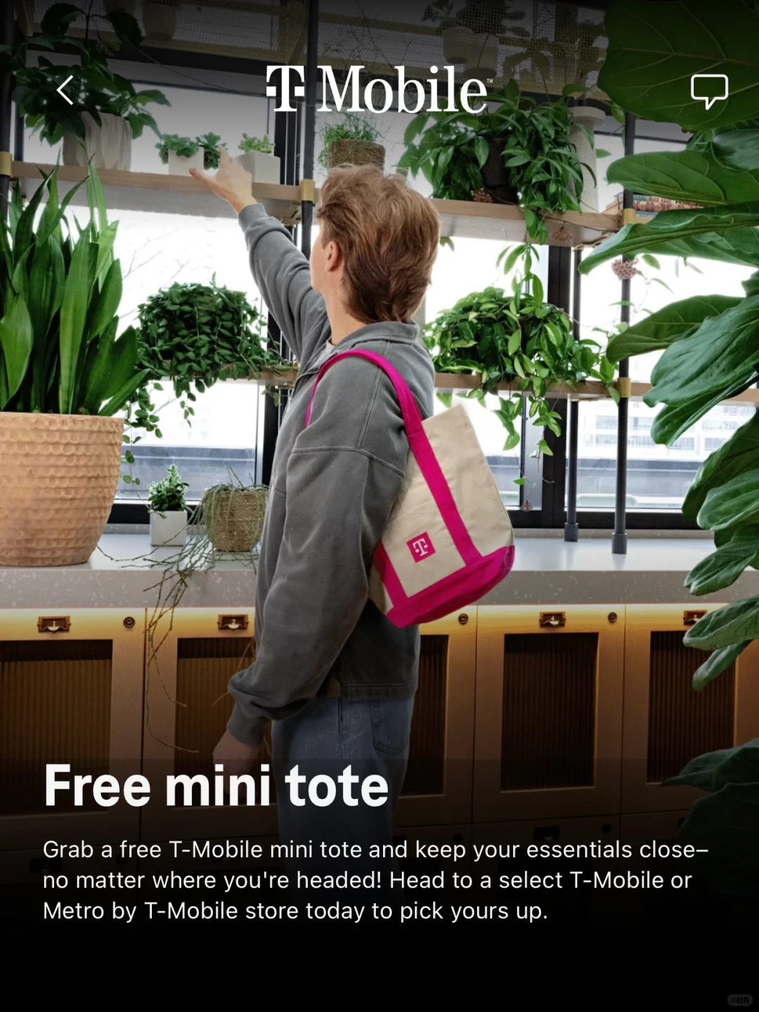 T-mobile🆓mini tote💓都...